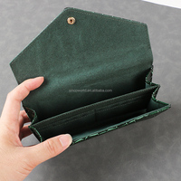 2025 disesuaikan tas Clutch wanita mewah dompet penyimpan kartu wanita tersedia berbagai warna bahan
