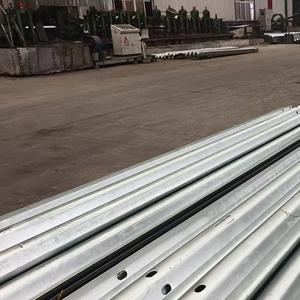 מעקה בטיחות מפלדה לכבישים, מחסום מסוג W, מתכת גלית, הגנה גבוהה לכבישים מהירים, ציפוי חם - Product Image 2