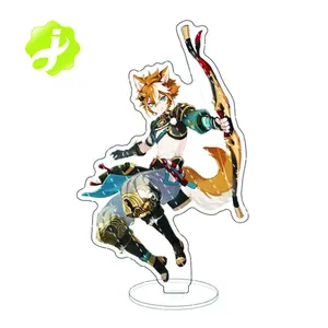 Double Sided Mini Or Large Size Clear Acrylic Standee Display Thick Anime Custom Printed Mini Acrylic Standees