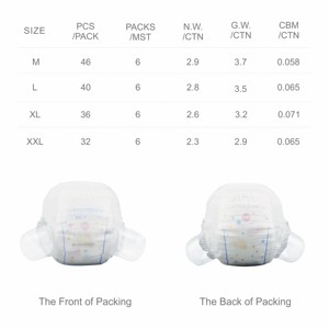 Grado un cotone personalizzato Pull-Up pantaloni da allenamento usa e getta pannolino per bambini coccole all'ingrosso dalla Cina - Product Image 3