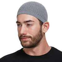Topi Kufi Rajut Islami Muslim CCY, Topi Doa Pria Arab Ramadan, Topi Yahudi Unisex, Kupluk, Penutup Kepala, Topi Katun Turki, Topi Musim Dingin