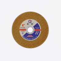 Disque de coupe en résine 4 pouces 107x1.2x16mm WA46 pour meuleuse d'angle, tranchant, durable, haute vitesse pour acier inoxydable et fonte