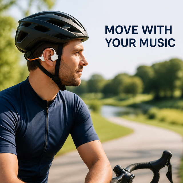 X1 Open Ear Wireless Headset Bluetooth 5.2 Lightweight Sports Earphones for Running Cycling and Fitness