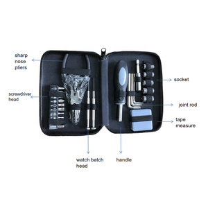 Ananke Tools – Ensemble d'outils à main en acier inoxydable 304 de haute qualité, option logo personnalisé, emballage en boîte métallique, usage domestique, ODM OEM - Product Image 2