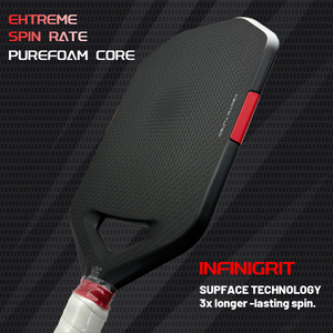 Racchetta da Pickleball T X S Pro Player con Sistema di Tuning MOI, Approvata USAPA, InfiniGrit Florek in Fibra di Carbonio, Nucleo Puro 16mm - Product Image 1