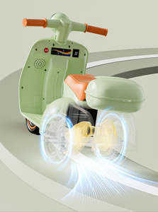 Voiture électrique pour enfants à 3 roues, jouet pour bébé, moto électrique rose pour enfant - Product Image 5