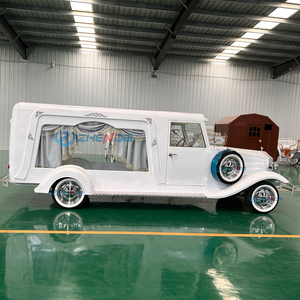 Custom Electric Modern Classic Funeral Hearses Limousines Coffin Hearse Carriage Funeral Service Car for Sale - Product Image 4