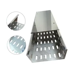 Outdoor Stainless Steel 304 Customize Multiple Specifications Perforated Galvanized Cable Tray Trunking