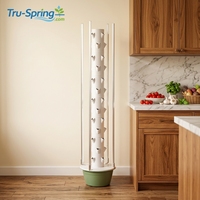 Pompe LED anti-UV Tru-Spring pour serre et usage agricole, kit d'agriculture verticale hydroponique et aquaponique automatique à 13 couches