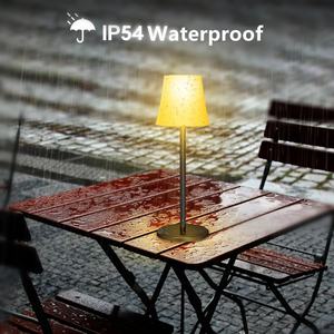 Lámpara LED Inalámbrica QF-240 para Exteriores, Resistente al Agua, Luz Nocturna Blanca Cálida y RGB, para Cama, Escritorio o Mesa - Product Image 4