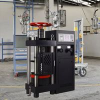 Machine d'essai de résistance à la compression mécanique à affichage numérique, construction en acier épais de précision classe 1, norme BS/ASTM