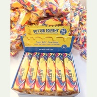 Jouets sensoriels en forme de bâton de beurre en PU, à remontée lente, parfumés, doux au toucher, anti-stress, pour filles, garçons, bureau, école