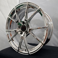 Rines de Aleación Forjados Cromados Vs5rs de 16 17 18 19 20 21 Pulgadas 5x120 5x114.3 5x112 para BMW Audi Mercedes-Benz Lexus Mustang