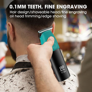 Nouvelle <span class=keywords><strong>tondeuse</strong></span> à <span class=keywords><strong>cheveux</strong></span> rechargeable pour hommes, petite, puissante, vintage T9, avec fonction de lavage intégral IPX6 - Product Image 3