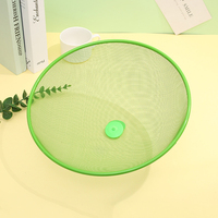 Housse de table pour restes de nourriture ménagers avec poignée, protection contre les mouches, les moustiques et la poussière pour la maison et les restaurants
