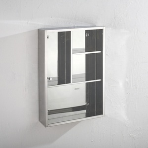 Gabinete <span class=keywords><strong>de</strong></span> <span class=keywords><strong>pared</strong></span> <span class=keywords><strong>de</strong></span> acero inoxidable 304 moderno <span class=keywords><strong>de</strong></span> vidrio transparente, <span class=keywords><strong>armario</strong></span> colgante <span class=keywords><strong>de</strong></span> <span class=keywords><strong>cocina</strong></span> - Product Image 1