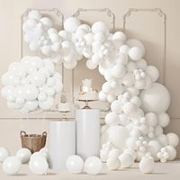 Ballons de mariage ronds en latex mat en gros, 5, 10, 12, 18 pouces, imprimés en sérigraphie avec finition mate pour usage décoratif