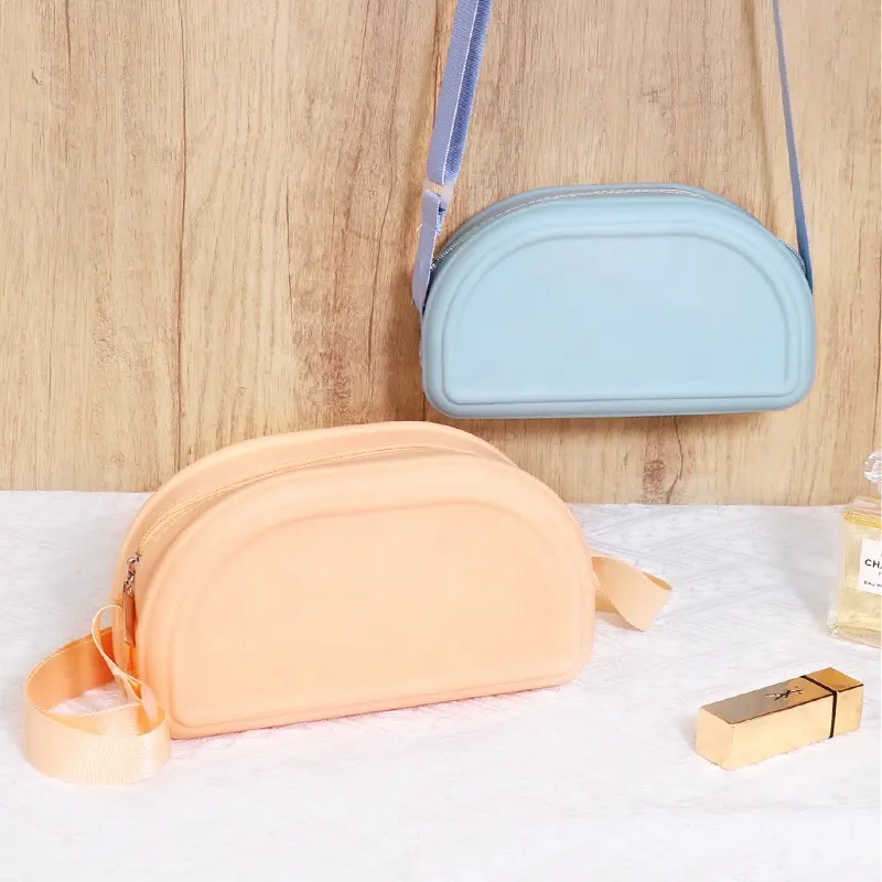 Wellfine Wholesale Women Bag Handbags Silicone Shoulder Handbag Jelly Bag Luxury Ladies Woman Hand Bags Candy Jelly Purse