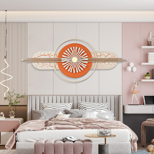 Lámpara de Pared Moderna de Alta Gama, Estilo Clásico y Lujoso, de Aluminio con Grabado UV, Diseño Geométrico Abstracto, Control Táctil LED Integrado - Product Image 4