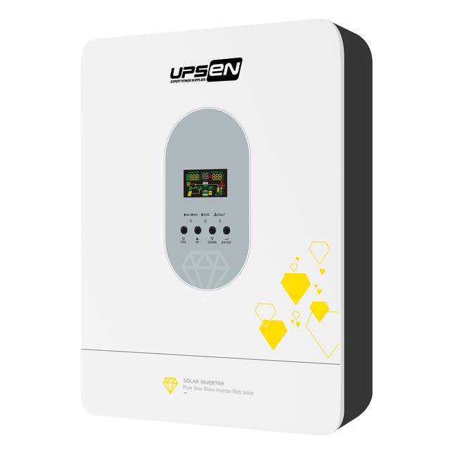 High Quality 2000W Single Phase Solar Inverter for Brand Single 12V Output Home Use ESUN 1KW/12V Model >90% Efficiency