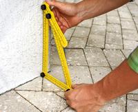 Règle de mesure d'angle multiple en plastique, outil de mesure d'angle, toutes les formes d'angles pour le travail du bois, 40 pièces
