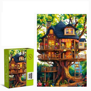 Puzzles en stock, 1000 pièces, peintures célèbres du monde, puzzle en carton, puzzle anti-stress pour adultes et enfants - Product Image 1