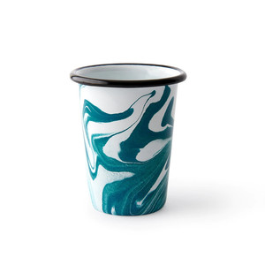 10oz 16oz Chine vente en gros logo personnalisé vert marbrure marbré tourbillon granit émail café eau whisky <span class=keywords><strong>gobelet</strong></span> - Product Image 5