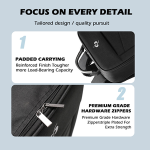 [Étui uniquement] pour <span class=keywords><strong>Combo</strong></span> <span class=keywords><strong>FPV</strong></span> <span class=keywords><strong>Noir</strong></span>, Sac à dos pour <span class=keywords><strong>drone</strong></span> en plastique EVA imperméable et antichoc avec logo personnalisé pour les voyages - Product Image 6