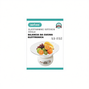 Báscula de Cocina Electrónica Aerbes A3-J152, Báscula Digital para Cocinar y Hornear - Product Image 2