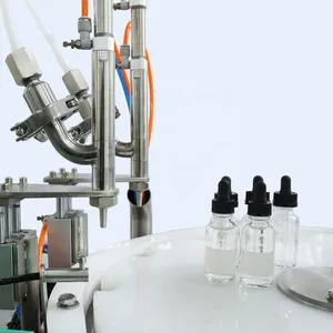 Hot Sale High Quality Small Perfume Glass Bottles Filling Equipment Essential Oil / Hemp Oil Filling Machine With 4 Heads