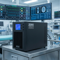 Système d'alimentation sans interruption (ASI) monophasé certifié 2 kVA 1,8 kW, haute efficacité, temps de transfert nul, onde sinusoïdale pure, 48 V, batterie intégrée