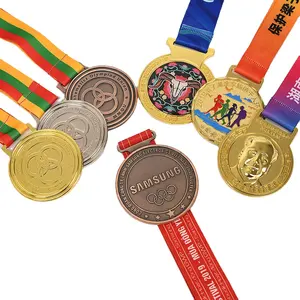 金属エンボス三次元メダルメダルカスタマイズペイント記念ランニングメダルゲーム