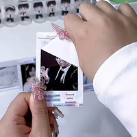 Tarjeta Fotográfica Personalizada de 4 Pulgadas, Desprendible, Brillante y Holográfica para Regalo Sorpresa en Caja Ciega y Colección de Fans del Kpop