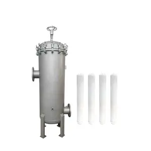 Stainless Steel Sanitary Micro Cartridge Filter Housing Chemical Pharmaceautic Production Water Filter