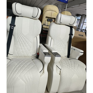 Sièges de voiture de luxe Vito W447 pour fourgonnette, en cuir PU, compatibles avec les modèles - Product Image 4