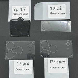 아이폰 <span class=keywords><strong>17</strong></span> 에어 카메라 렌즈 보호기 용 아이폰 <span class=keywords><strong>17</strong></span> 에어 강화 유리 렌즈 필름 용 풀 커버리지 카메라 렌즈 - Product Image 6