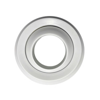 Grille de climatisation centrale en alliage d'aluminium Diffuseur de plafond réglable Hvac Round Vent Jet Diffuser