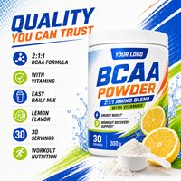 Prix de gros OEM/ODM pour les fabricants de suppléments en poudre BCAA, poudre BCAA avec vitamines pour booster l'énergie