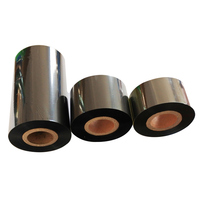 Personalizado de oro de transferencia térmica Etiqueta de código de barras impresoras rojo cinta jumbo rollo de calor de papel