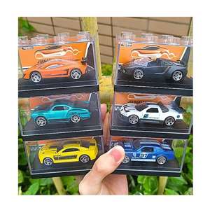 ของเล่นโมเดลรถปิคอัพจำลองสำหรับเด็กโมเดลรถขนาดเล็กของเล่นเสริมหลังรถ - Product Image 1