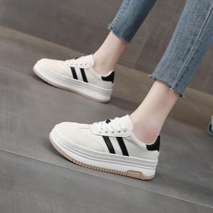 Nouvelles baskets blanches pour femmes, chaussures décontractées très populaires et polyvalentes <span class=keywords><strong>avec</strong></span> semelles épaisses - Product Image 4