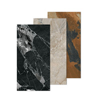 Nouvelles dalles de porcelaine en marbre de pierre mat de luxe 600x1200 antidérapantes modernes minimalistes à faible absorption d'eau pour chambre, salle à manger, salle de bain