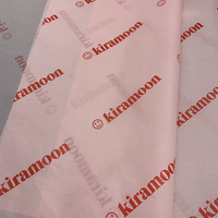 Emballage de papier de soie personnalisé, 17gsm, 50 pièces