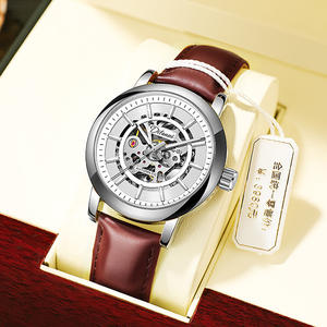 Montre automatique mécanique en acier inoxydable pour hommes, <span class=keywords><strong>spécialité</strong></span> à affichage analogique - Product Image 5