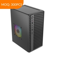 Boîtier de tour pour PC compact A-N602, compatible avec une carte graphique de 220 mm et un refroidisseur de processeur de 137 mm
