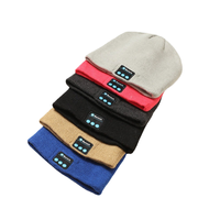 Casque sans fil de haute qualité pour bonnet en acrylique tricoté jacquard avec fonction audio intégrée, unisexe, pour usage extérieur, idéal comme cadeau