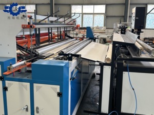 Industrie lieferant Toiletten papier Seidenpapier Aufwickel maschine Papier verarbeitung geräte - Product Image 5