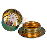 Système d'extinction d'incendie automatique à réponse rapide, sprinkler en cuivre 68 ℃   Température d'exploitation DN15DN20 Fabrication professionnelle OEM disponible