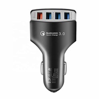 Xiaomi — chargeur rapide avec 4 ports USB, certifié Qualcomm, QC3.0, nouveau, noir