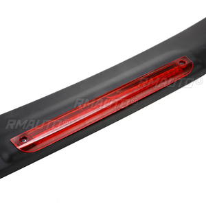 สปอยเลอร์หลังรถยนต์ RMAUTO พร้อมไฟเบรก LED สำหรับ Honda Civic 2 ประตู ปี 1996-2000 ชิ้นส่วนตกแต่งภายนอก - Product Image 4